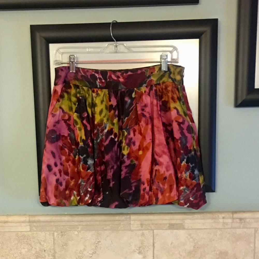 🚫 SOLD 🚫 Trina Turk  |  silk print skirt
